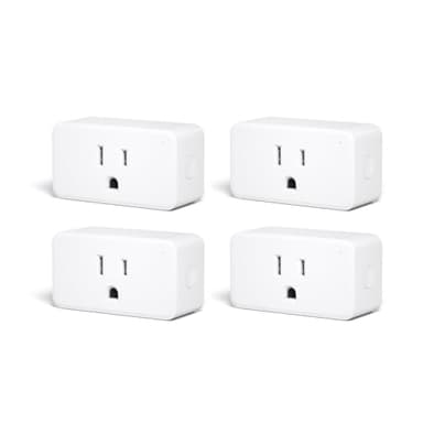 THIRDREALITY Smart Plug Gen3 4 Pack,Precise Real-time Power Meter,15A Outlet, Enhanced Zigbee Repeater,ETL Certified,ZigBee Hub Needed,Work with Home Assistant,Compatible Echo Devices and SmartThings