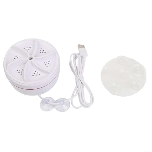 Shophubio Portable Washing Machine and Dishwasher with Turbine Technology, Compact Cleaner for Socks Underwear Dishes, for Travel Dorm RV Apartment Use