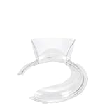 4.5-5QT Pouring Shield Ecure Fit Splash Guard,Compatible for KitchenAid Tilt-Head Stand Mixers Bowl Kitchen Accessories Dishwasher Safe