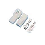 LKHRIPMA 2set DJ7011-6.3-11/21 6.3mm 1 Pin Storage Battery Connector 6.3 mm Wiring Harness Car Connectors
