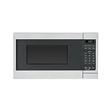 Compact countertop microwave oven - 0.7 cubic feet, 700 watts, 6 automatic cooking modes, child lock function, suitable for bedrooms or study rooms.