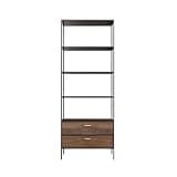 DRTGHYD Book Shelf Storage Rack Home Figurine Display Stand Customer Floor Rack Simple Bookcase Storage Bookshelf Bookcase
