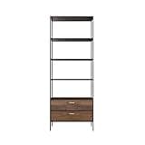 DRTGHYD Book Shelf Storage Rack Home Figurine Display Stand Customer Floor Rack Simple Bookcase Storage Bookshelf Bookcase