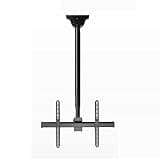 TV Stand TV Ceiling Mount, Hanging Full Motion TV Bracket Fits Most 32-70 Inch LED Flat Screen and Curved TVs, Max Loading Up to 110lbs/50kg