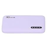 Yechiry 5G Mobile Hotspot, Portable WiFi Hotspot for Travel, Supports Up to 16 Devices, High Speed Travel Router with Nano SIM Card Slot for Smartphone Tablet Laptop