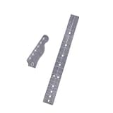 Electric Guitar Headstock + Fretboard Separate Template Neck Transparent Acrylic Mold For Tele Guitars Guitar Tool Kit