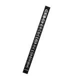 Ebony Inlaid Guitar Fretboard Dimensions: 520 * 35 * 5mm (Traditional Chinese Musical Instrument) Guitar Tool Kit(Vase 2)