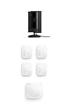 Ring Indoor Cam (2nd Gen), Black with 4 Window and Door Sensors (newest model) and Motion Detector (newest model)