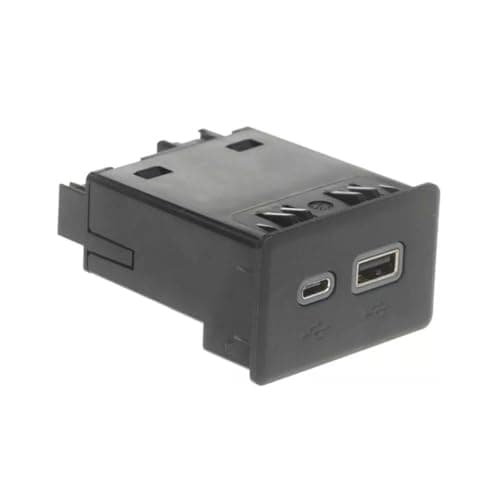 Compatible with 13540938 13529873 13520516 13512381 13549126 USB C Port Receptacle Compatible with Select Vehicles Including Escalade XT4 Silverado and Similar Models