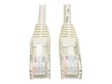 Eaton Tripp Lite Series N001-050-WH Cat5e Ethernet Cable 50 ft White, Snagless Molded UTP Patch RJ45 M/M, 350 MHz Gigabit PoE Router Switch Cloud Care Pre-Configured Bundle Eligible (1 Pack)