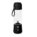 LUGBAR Beautiful Portable to-Go Blender 2.0, 70 W, 16 oz Drew Barrymore (Black Sesame)