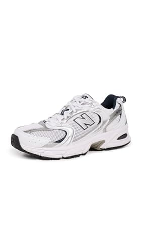 New Balance Unisex 530 White/Natural Indigo Mens 4.5 Womens 6 Medium