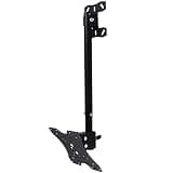 Display Bracket Ceiling TV Mount for 15 42 inch TVs Adjustable Height TV Bracket for LED LCD OLED Plasma TVs up to 65 lbs Fits 200x200 Sturdy and Secure