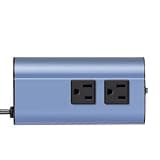 500W Double Receptacle Modified Frequency Inverter DC12V to AC 110V Ports Car Adapter Portable Inverter(12V 500W 60HZ)