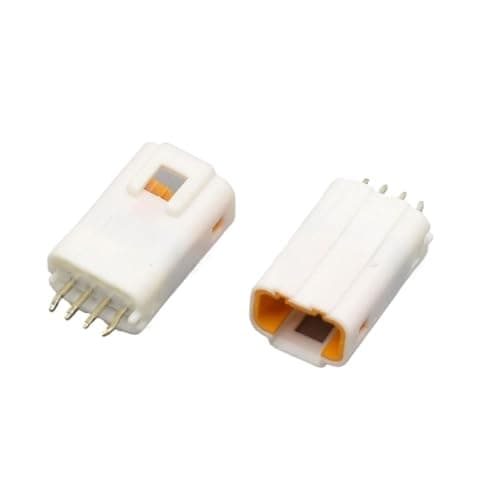 SSXLSMYXGS 2 Set 4 Pin 0.7mm Pitch Male Female Compatible with Car Connector 04R-JWPF-VSLE-S 04T-JWPF-VSLE-S B04B-JWPF-SK-R SSXLSMYXGS(Gold -2Sets)