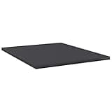 KGHFDVB Bookshelf Boards 8 Pcs Gray 15.7x19.7x0.6 Inch Engineered Wood Shelf Panels for Additional Storage Space, Easy Clean Replacement Boards