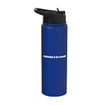 Funny Moderation Is For Cowards Stainless Steel Insulated Water Bottle