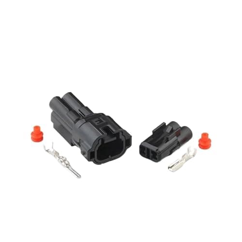 AICNRUT 5-20 Set 6187-2801 6187-2804 Black 2. Series Automotive Pin Power Electronic Connector(Male and Female,5Sets) AICNRUT(Male and Female,10Sets)
