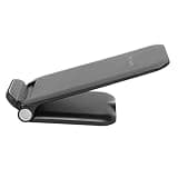 Omquot Fast Folding Wireless Charger Stand for Certified Dual Angle Charging 15W for Office Bedroom Plastic 5.8oz (Black)