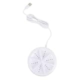 MAGICLULU Portable Mini Washing Machine Turbine Washer for Travel and School, Clothes Cleaner with Abs Material, Suitable for Light-colored Skirts and Shirts, Compact and Efficient Laundry
