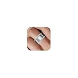 ZOOROO 2-Pack 14K Gold Plated Stackable Bands for Oura Ring 5/Oura Ring Gen 4/Gen 3, Cubic Zirconia Simulated Diamond Oura Ring Stack for Women