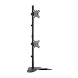 UWYTGF Monitor Mount,Dual Monitor Arm Fit Two 75X75&100X100Mm,Height Adjustable Monitor Stand Mount Fits 13-32Inch Computer Screens