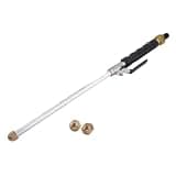 2-in-1 Hydro High Pressure Power Washer with and Fan Nozzles for Garden Hose Compatible, Aluminum Alloy and for TPR Handle, Versatile Cleaning Tool for Cars, Trucks, Boats, Patios, Roofs, and Pools