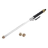 2-in-1 Hydro High Pressure Power Washer with and Fan Nozzles for Garden Hose Compatible, Aluminum Alloy and for TPR Handle, Versatile Cleaning Tool for Cars, Trucks, Boats, Patios, Roofs, and Pools