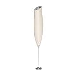 Primula Handheld Electric Milk Frother, Powerful Motored Whisk, Portable Battery-Powered Mini Drink Mixer for Latte, Cappuccino, Matcha & More, Cream