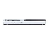Fockety Portable Scanner, 8.27in HD 900DPI Color Mobile Photo Scanner for A4 Document, Handheld Receipt and Document for Computers PC Laptop (Silver)