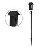 HOLACA Spike Pole Mount Ground Stake and Weatherproof Silicone Skin for Ring Stick Up Cam Battery HD Security Camera(3rd Generation), Suitable for Stake into Soft Ground