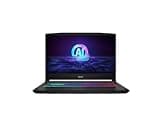 msi Katana A15 AI Gaming Laptop, 2025, 15.6" 2560x1440 165Hz, AMD 8-Core Ryzen 9 8945HS, NVIDIA GeForce RTX 4070, 48GB DDR5, 2TB SSD, Win10 Pro, RGB Backlit KB, Wi-Fi 6E, BT 5.3, 720p Camera, Black