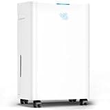 Dehumidifier,Max 80 Pint Dehumidifier for Basement, Up to 4500 Sq.Ft with Drain Hose,Humidity Control and Auto Shut-off,Quiet Smart Compressor for Home, Bathroom, Garage and Large Rooms