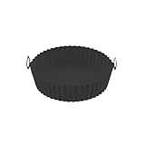 Silicone Baking Pans Set, Air Fryer Accessories For Cake Decorating, Muffin Molds, Kitchen Utensils & Gadgets, Aerogrill(Black)