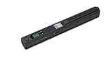 Document Scanner, Portable Handheld IScan A4 Scanner 900DPI HD Mini for School Home Business Scan USB Type-C Document Photos Scanners(Black)