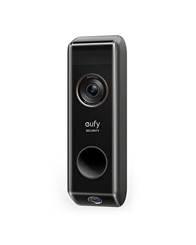eufy Security Video Doorbell S330, Homebase NOT Included, 2K HD Video Doorbell, Battery-Powered Add-On, Dual Motion Detection, Package Detection, Family Recognition, No Monthly Fee, Motion Alerts