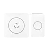 ONMYJFD Outdoor Doorbell Smart Home Welcome IP65 Waterproof Door Bell Chime 60 Ringtone LED Flash