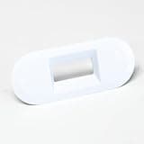 WH01X24381CM Washing Machine Lid Lock Bezel, DIY Installation Replacement Trim Component, Compatible with GE-Manufactured & Hotpoint-Spec Laundry Units