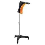 Standing Hair Dryer, 360° Rotatable Vertical Hairdressing Heater with Adjustable Angle Timer Temp, 850W Multi Angle Hair Color Processor Perming Hot Oil Treatment Machine with Wheels for Salon Home
