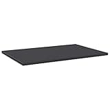 KGHFDVB Bookshelf Boards 8 Pack Gray 23.6x15.7x0.6 Inch Engineered Wood Replacement Shelf Panels for Additional Storage Space