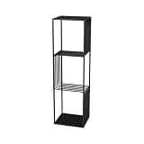 WANGHAI2024M Bookcases Modern Living Room Matt Iron Bookshelf Multi-Storey Minimalist Office Open Storage Stand