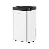AIRPLUS 5000 Sq. Ft Dehumidifier for Home and Basement, 80 Pint Portable Dehumidifiers with Drain Hose for Large Room, Quiet Sleep Mode Dehumidifier for Bedroom, RV De humidifier for Inside Camper