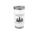 Go Ahead Put That Christmas Tree Up Nothing Makes Any Sense Stainless Steel Insulated Tumbler