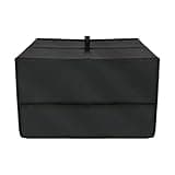 Black Microwave Oven Dust Cover—Universal Microwave Oven Storage Cover, Insulated Heat-Resistant Aluminum Foil Protective Cover