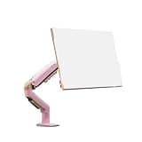 Monitor Stand Desktop Height-Adjustable arm Rotation(F80sakurapowder)