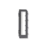 Main Brush Cover Replacement Compatible with Roborock S7 Q7 Max S7 MaxV Robot Vacuum Mop Cleaner Accessories Grey Black(2)