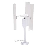 Vertical Axis Wind Turbine Model,3-Blade Axis Wind Turbine Generator,DIY Wind Power Generator Kit,DIY Portable Winds Power Turbine,12V 40W 3-Phase Permanent Magnet Motor,Windmill Power Charger