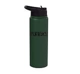 Vintage Milwaukee Black Text Apparel Stainless Steel Insulated Water Bottle