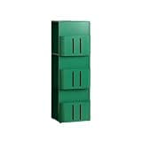 WANGHAI2024M Bookcases Floor Standing Iron Narrow Bookshelf Living Room Corner Minimalist Storage Shelves