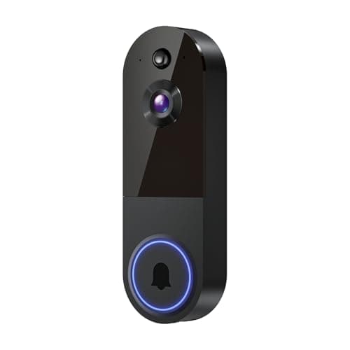 Nexfluxio 1440P Wireless Video Doorbell Camera, AI Human Detection, Instant Alert, Night Vision, Two Way Audio, 2.4G WiFi Only